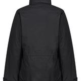 Women's Breathable Padded Waterproof Jacket - Black