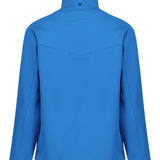 Men's Lightweight Showerproof Professional Soft Shell Jacket - Blue