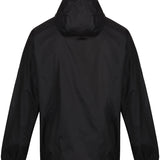 Men's Classic Waterproof Packaway Breathable Jacket - Black