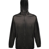 Men's Classic Waterproof Packaway Breathable Jacket - Black