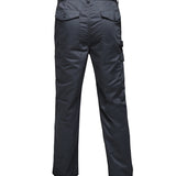 Men's Professional Elasticated Waist Cargo Trousers - Navy