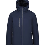 Men's Professional Recycled Insulated Waterproof Jacket - Navy & Grey