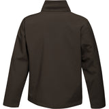 Men's Classic 2 Layer Wind Resistant Soft Shell Jacket - Black