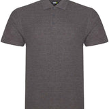 Men's Pro RTX Pro Pique Polo Shirt - Charcoal