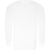 Unisex Classic Long Sleeve Breathable T-Shirt - White