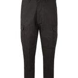 Men's Professional Cargo Style Workwear Trousers - Black