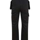 Men's Premium Multi Pocket Tradesman Trousers - Black