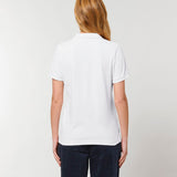 Women's Premium 100% Cotton Polo Shirt - White