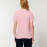 Women's Premium 100% Cotton Polo Shirt -  Pink