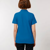 Women's Premium 100% Cotton Polo Shirt - Royal Blue