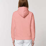 Unisex Organic Cotton Classic Hooded Sweatshirt - Pink