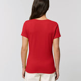 Women's Classic 100% Organic Cotton T-Shirt - Red