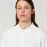 Men's Premium 100% Cotton Polo Shirt - White