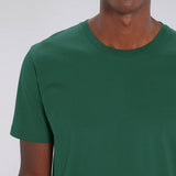 Unisex 100% Organic Cotton Medium Fit Classic T-Shirt - Bottle Green