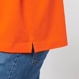 Men's Premium 100% Cotton Polo Shirt - Orange