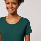 Women's Classic 100% Organic Cotton T-Shirt - Glazed Green