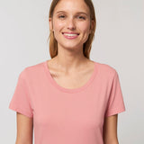 Women's Classic 100% Organic Cotton T-Shirt - Pink