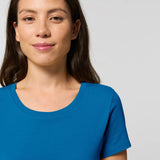 Women's Classic 100% Organic Cotton T-Shirt - Royal Blue