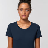 Women's Classic 100% Organic Cotton T-Shirt - French Navy