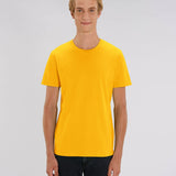 Unisex 100% Organic Cotton Medium Fit Classic T-Shirt - Yellow