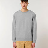 Unisex Professional Organic Cotton Crew Neck Sweatshirt - Heather Grey