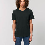 Unisex 100% Organic Cotton Medium Fit Classic T-Shirt- Black