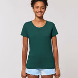 Women's Classic 100% Organic Cotton T-Shirt - Glazed Green