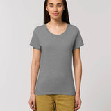 Women's Classic 100% Organic Cotton T-Shirt - Heather Grey