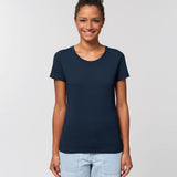 Women's Classic 100% Organic Cotton T-Shirt - French Navy