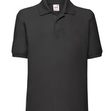 Men's Classic Poly/Cotton Pique Polo Shirt - Black