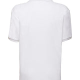 Men's Classic Poly/Cotton Pique Polo Shirt - White