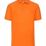 Men's Classic Poly/Cotton Pique Polo Shirt - Orange