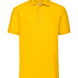 Men's Classic Poly/Cotton Pique Polo Shirt - Yellow