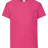 Men's 100% Cotton Classic T-Shirt - Fuchsia