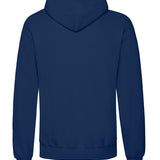 Unisex Classic Drop Shoulder Hooded Sweatshirt - Navy