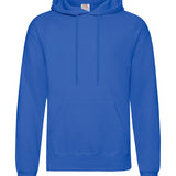 Unisex Classic Drop Shoulder Hooded Sweatshirt - Royal Blue