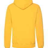 Unisex Classic Drop Shoulder Hooded Sweatshirt - Yellow