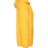 Unisex Classic Drop Shoulder Hooded Sweatshirt - Yellow