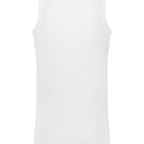 Men's 100% Cotton Classic Athletic Vest - White