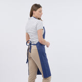 Unisex Classic Poly/Cotton Bib Apron - Navy