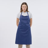 Unisex Classic Poly/Cotton Bib Apron - Navy