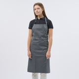 Unisex Classic Poly/Cotton Bib Apron - Charcoal