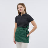 Unisex Classic Poly/Cotton Waist Pocket Apron - Green