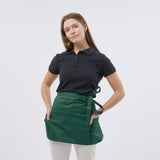 Unisex Classic Poly/Cotton Waist Pocket Apron - Green