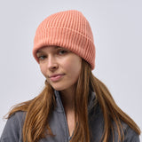 Unisex Super Warm Classic Ribbed Knitted Beanie - Blush Pink