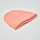 Unisex Super Warm Classic Ribbed Knitted Beanie - Blush Pink