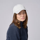 Unisex Classic Breathable 6 Panel Cap - Light Grey