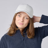 Unisex Classic Breathable 6 Panel Cap - Light Grey