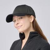 Unisex Classic Breathable 6 Panel Cap - Black