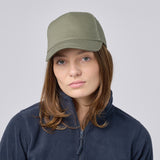 Unisex 100% Cotton Classic 5 Panel Cap - Olive Green